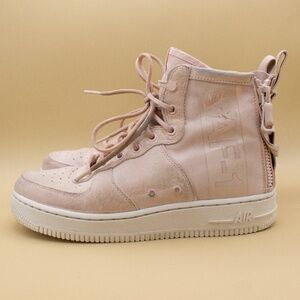 Nike SF Air Force 1 Mid Particle Beige Shoes AA3966-201 Women's Size 8